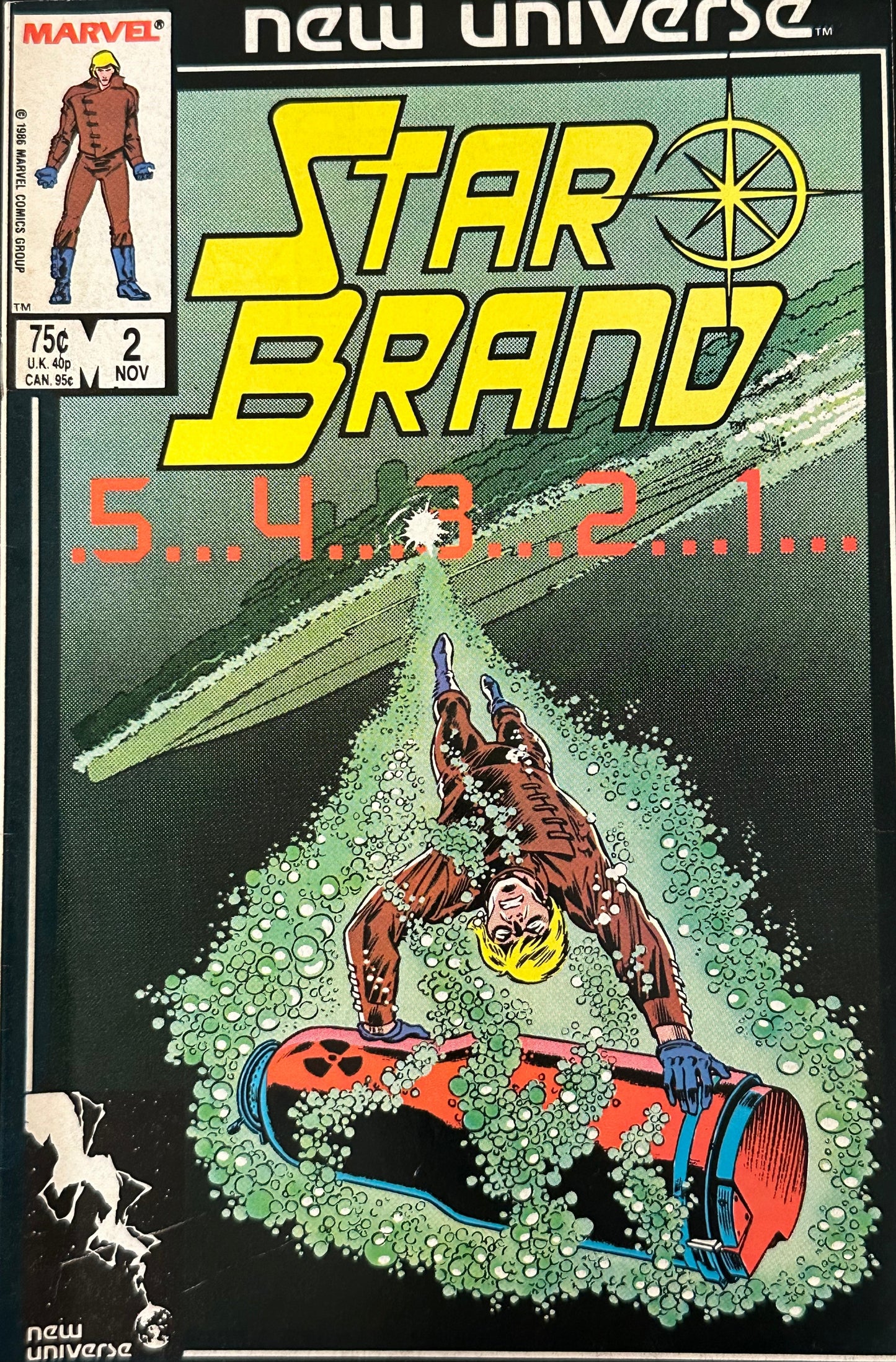 Star Brand #2 (1986) – Marvel Comics – Taking Charge