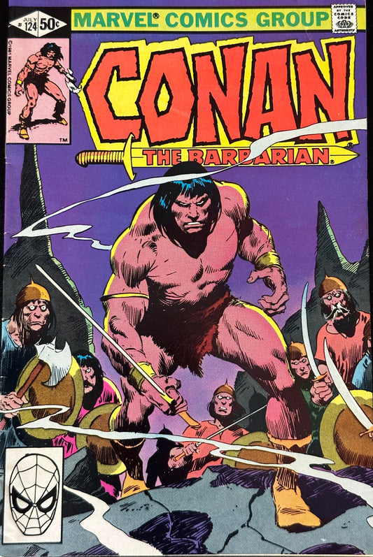 "Cover art of Conan The Barbarian Vol. 1 - The Eternity War comic book."