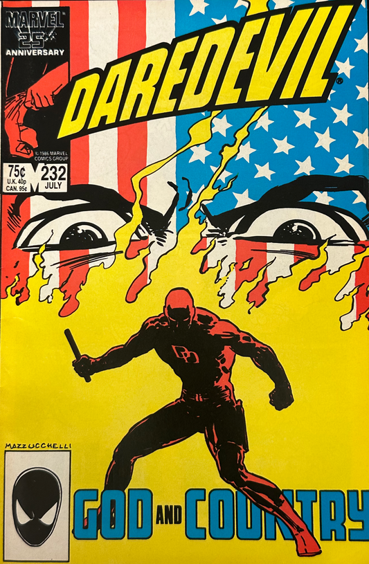 Daredevil #232 (1986) – Marvel Comics – Born Again Story Arc