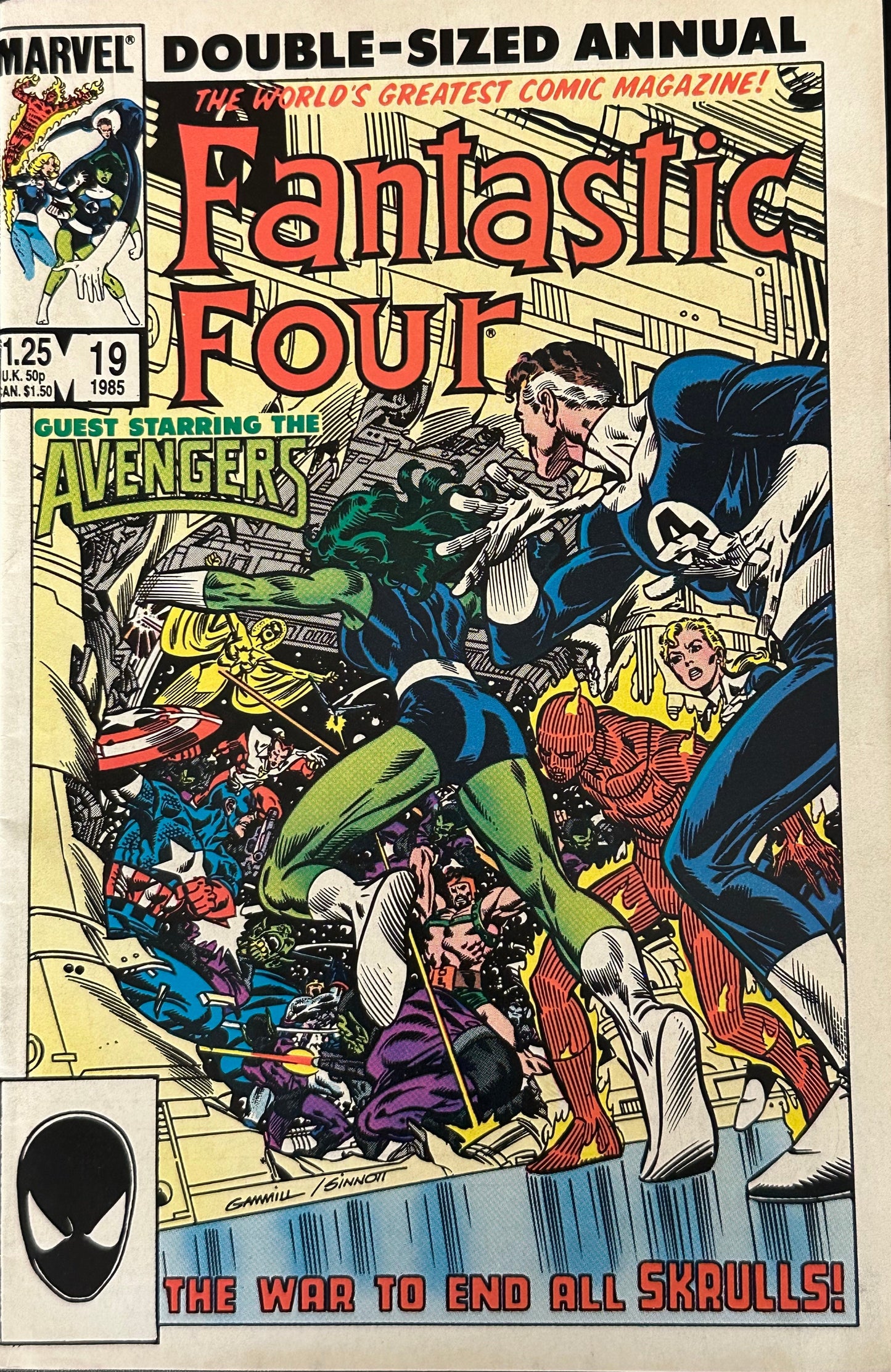 Fantastic Four Annual #19 (1985) – Marvel Comics – Summons From The Stars