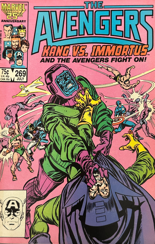 The Avengers #269 (1986) – Marvel Comics – The Once and Future Kang!