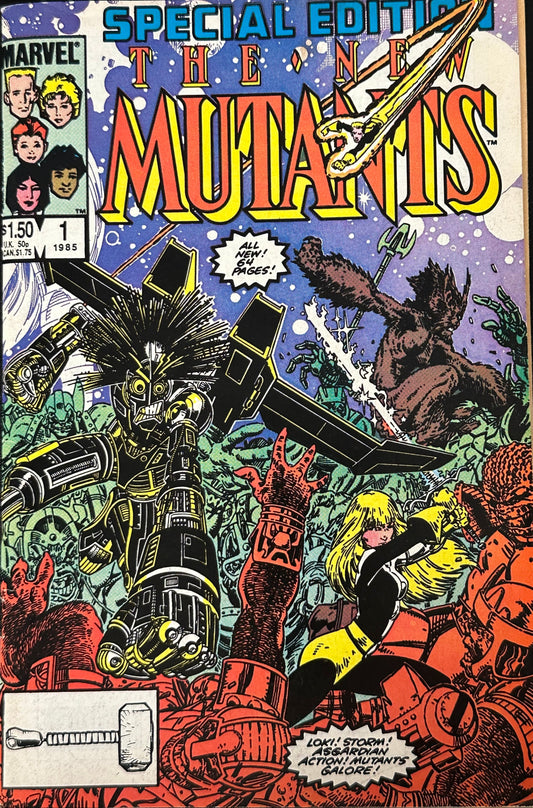The New Mutants Special Edition #1 (1985) – Marvel Comics – Home is Where the Heart Is