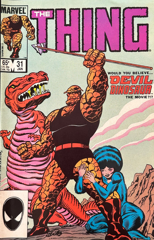 The Thing #31 Marvel 1986 Vintage Comic – Ron Wilson & Mike Carlin
