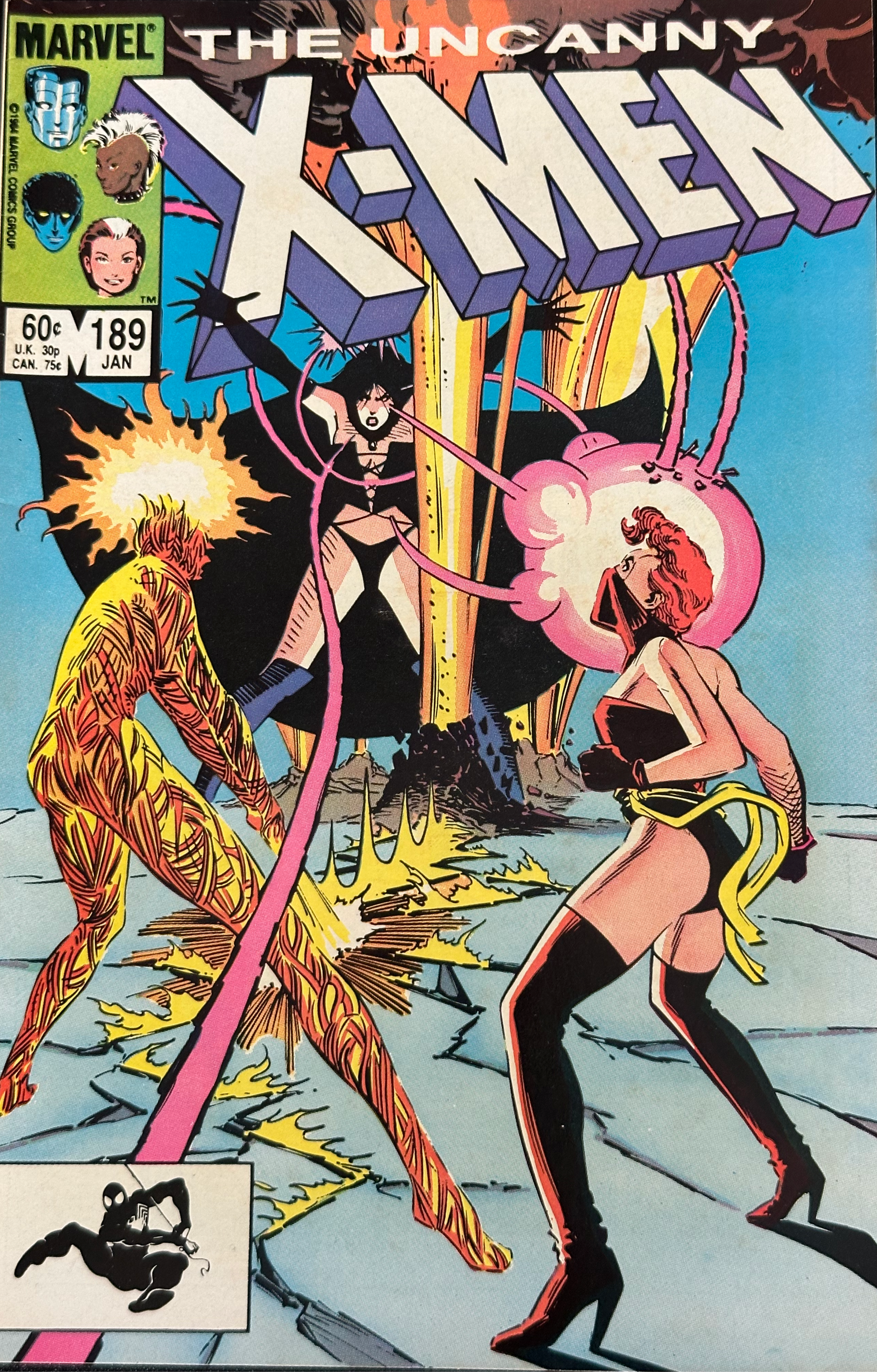 Uncanny X-Men #189 Marvel 1985 Vintage Comic – Chris Claremont & John Romita Jr.