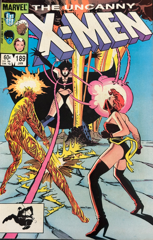 Uncanny X-Men #189 Marvel 1985 Vintage Comic – Chris Claremont & John Romita Jr.